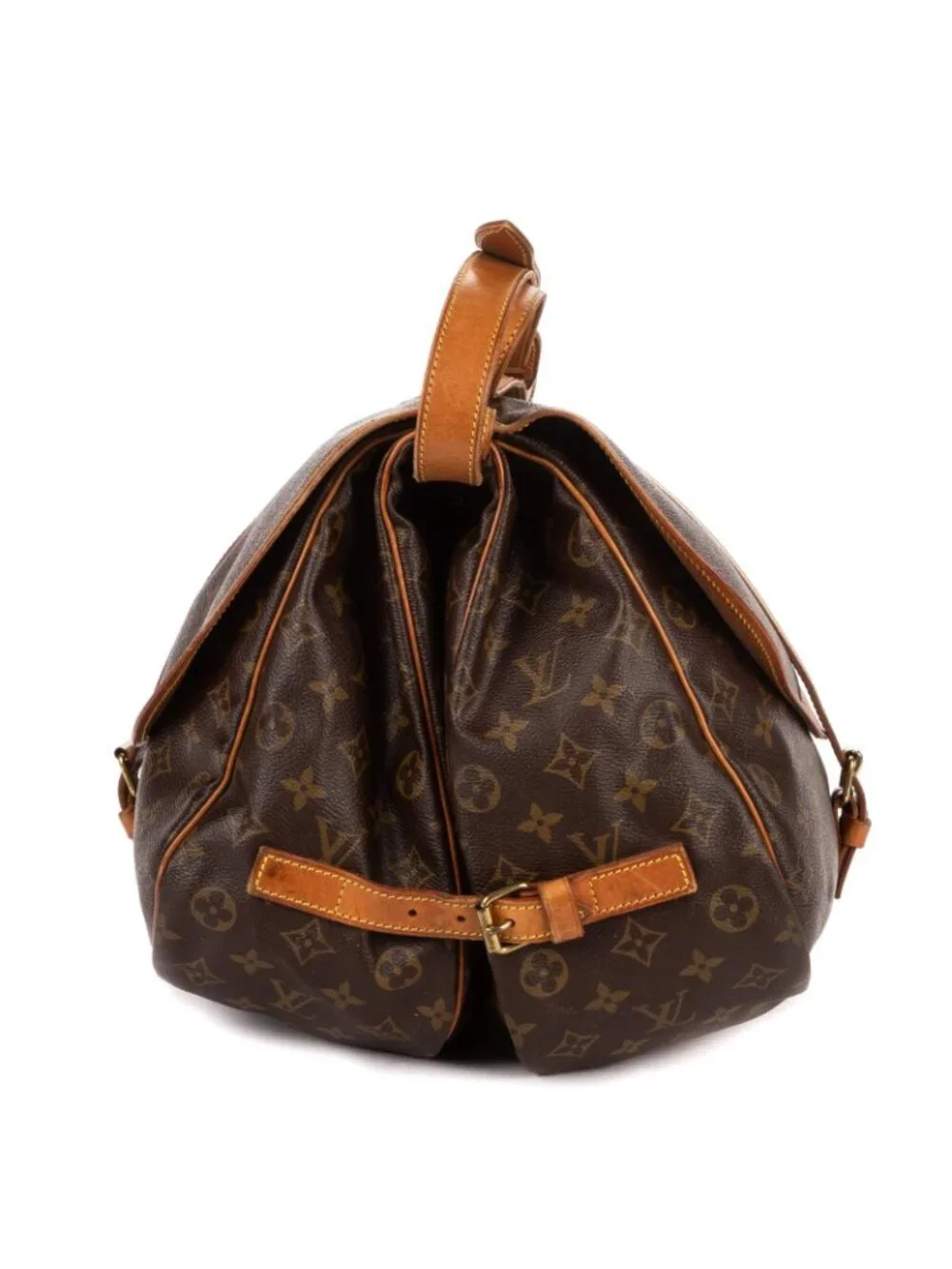 Louis Vuitton Saumur Brown Monogram Canvas